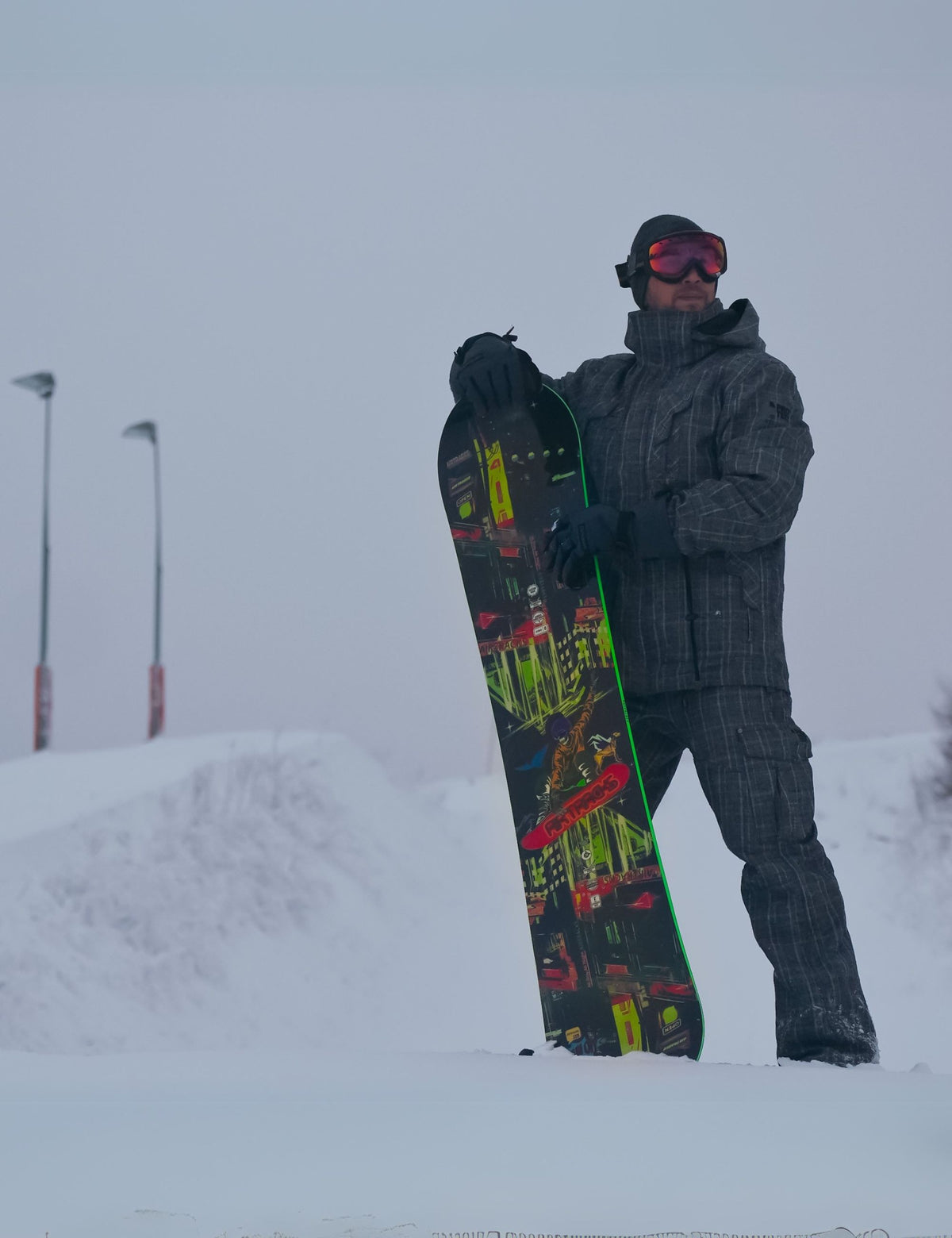 Snowboard FUN CITY Carbon Hybrid Rocker