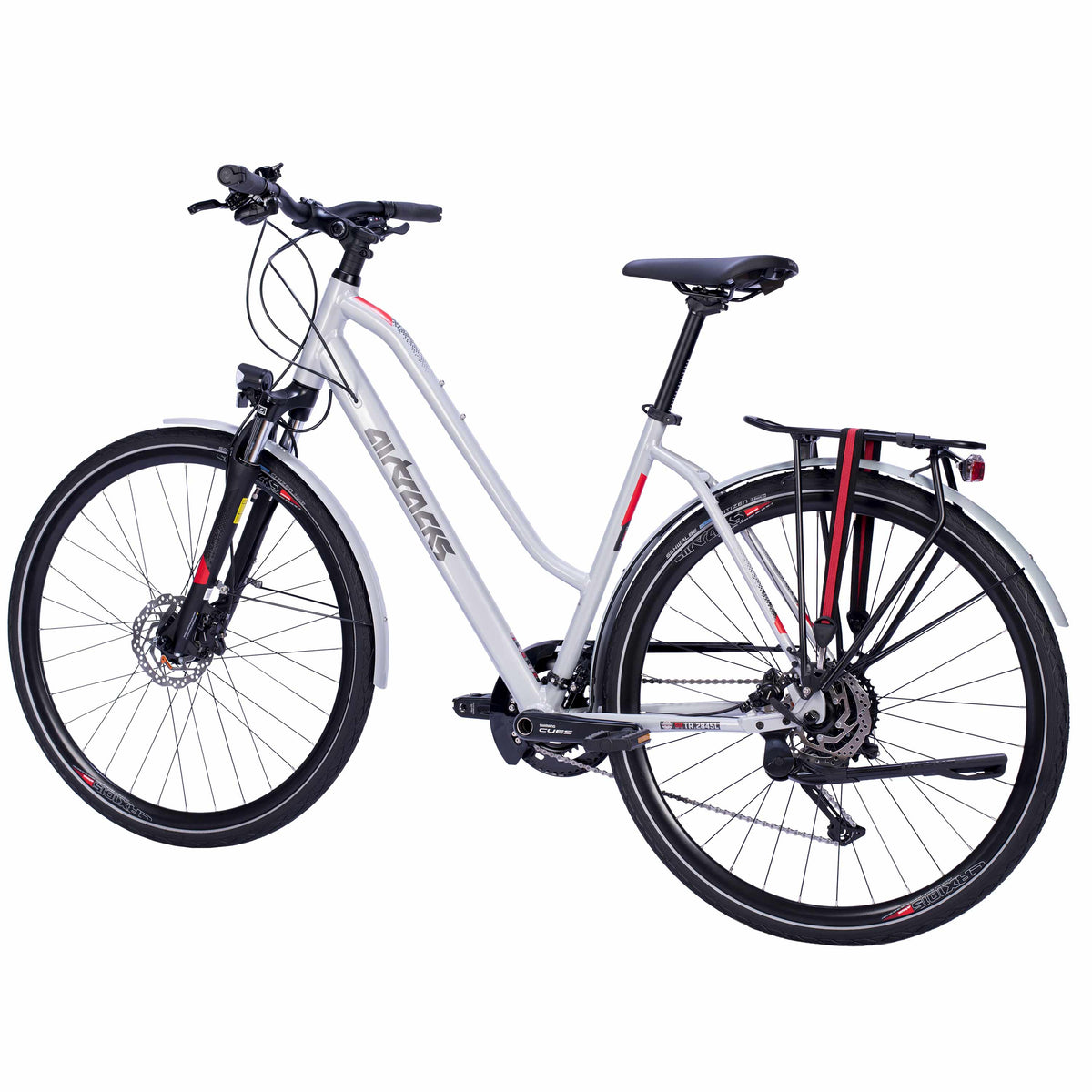 28" Damen Trekking Fahrrad TR.2845L Trekkingrad 2 x 9 GANG SHIMANO CUES RD-U3020-9 SHADOW