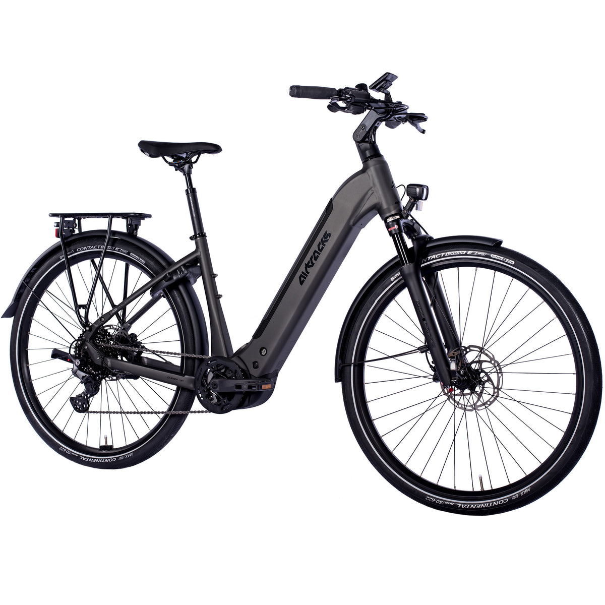 28" Damen E-Bike Trekking Fahrrad LS TERRA TR2 BOSCH Performance Line PX (Smart) POWERTUBE 600Wh 10 Gang SHIMANO DEORE RD-M5130