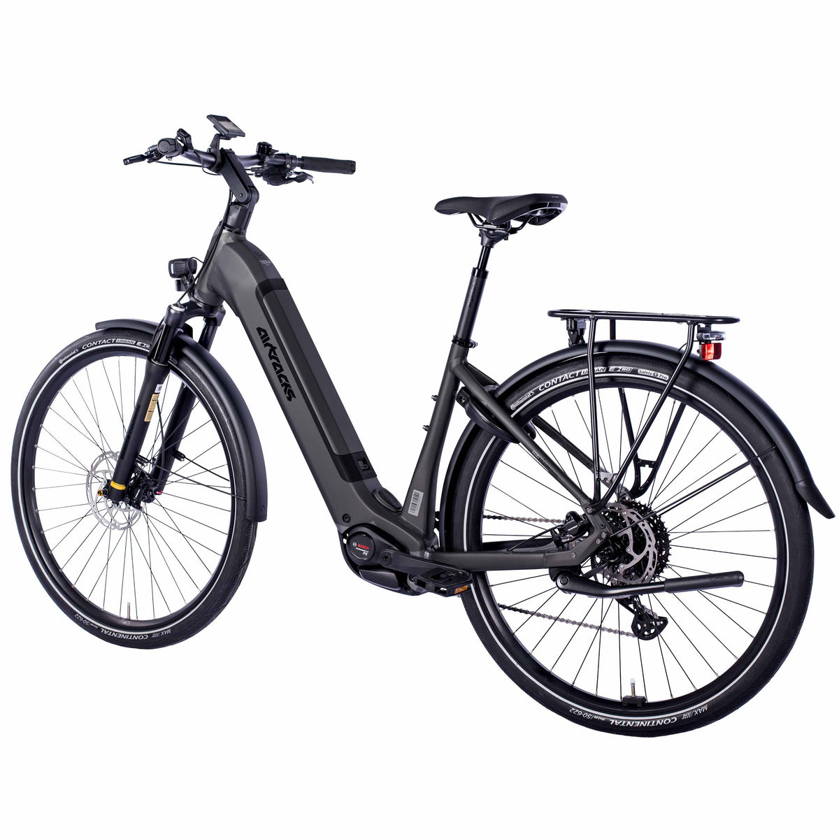 28" Damen E-Bike Trekking Fahrrad LS TERRA TR2 BOSCH Performance Line PX (Smart) POWERTUBE 600Wh 10 Gang SHIMANO DEORE RD-M5130