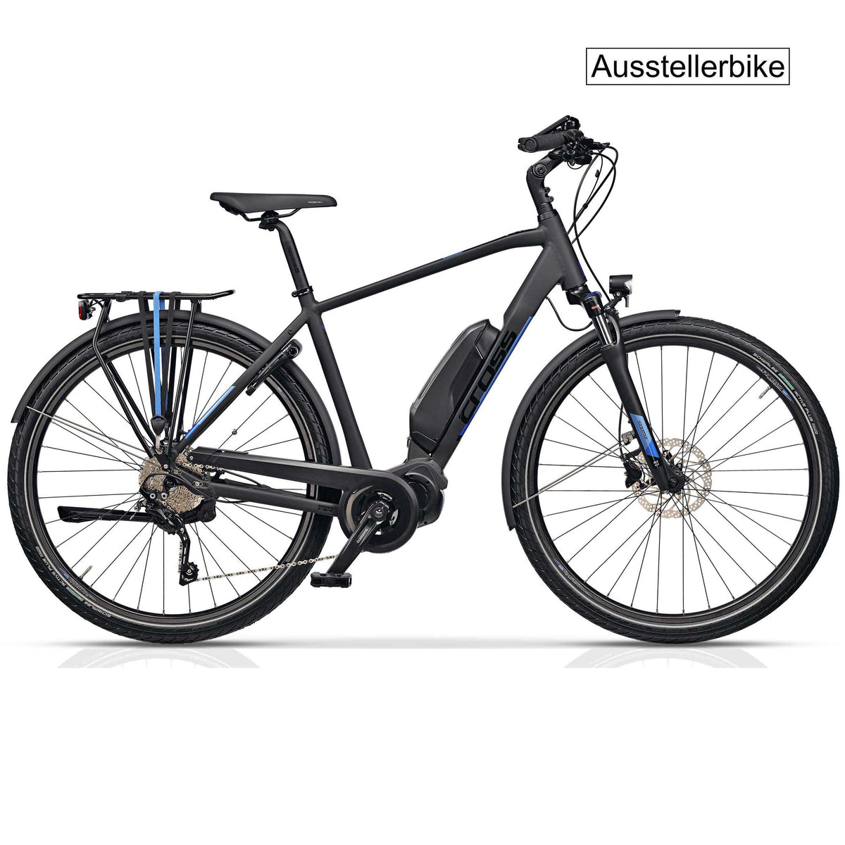 28" HOMME VÉLO ÉLECTRIQUE TREKKING V-TRON SHIMANO STEPS E-6100 504WH 10 VITESSES DEORE RD-T6000 SGS