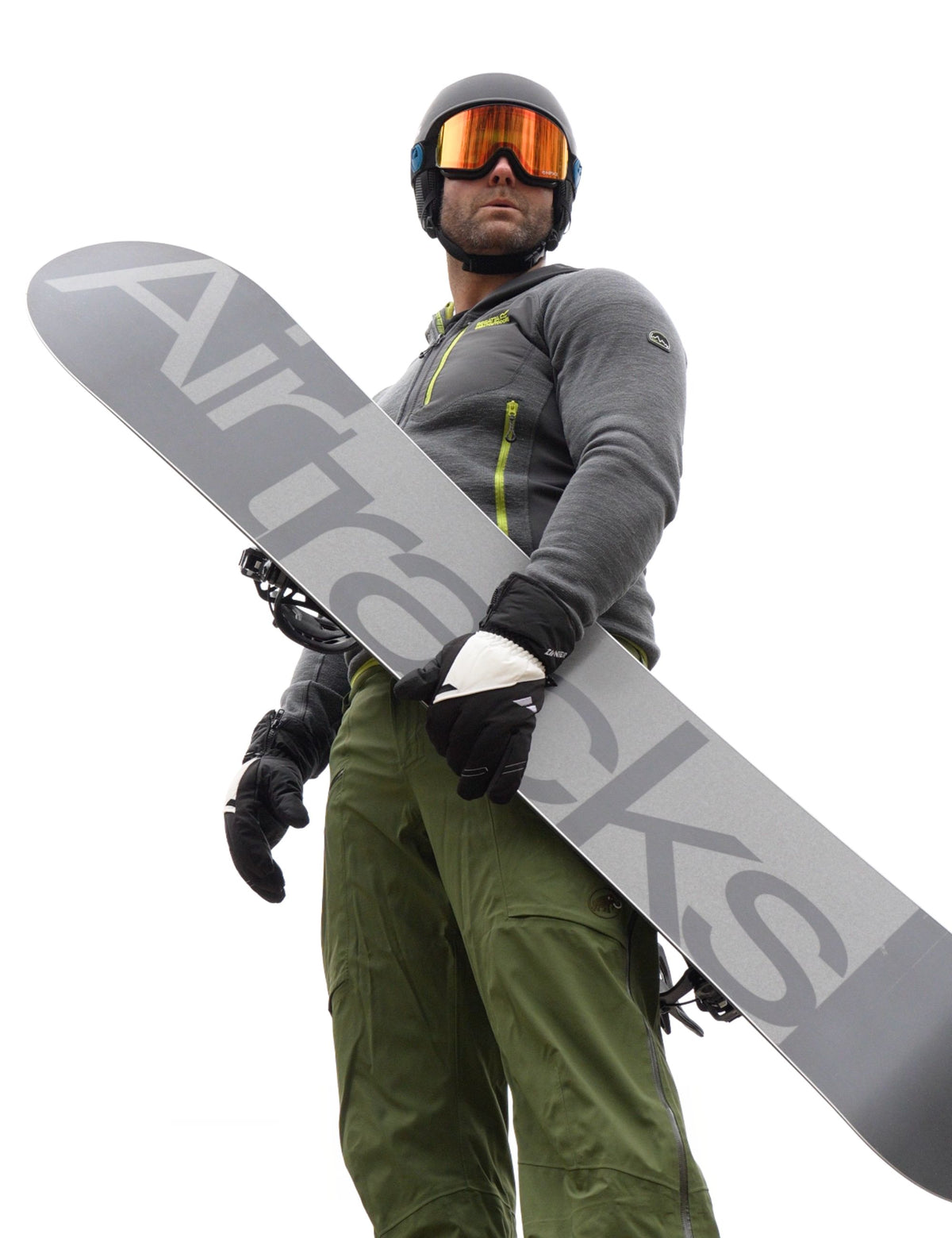 Herren Snowboard SILVER Camber Wide