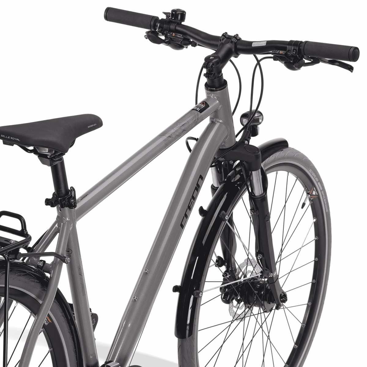 28" Herren Trekking Fahrrad AREAL DB Trekkingrad 24 x Gang Shimano Alivio RD-M3100 SGS Shadow