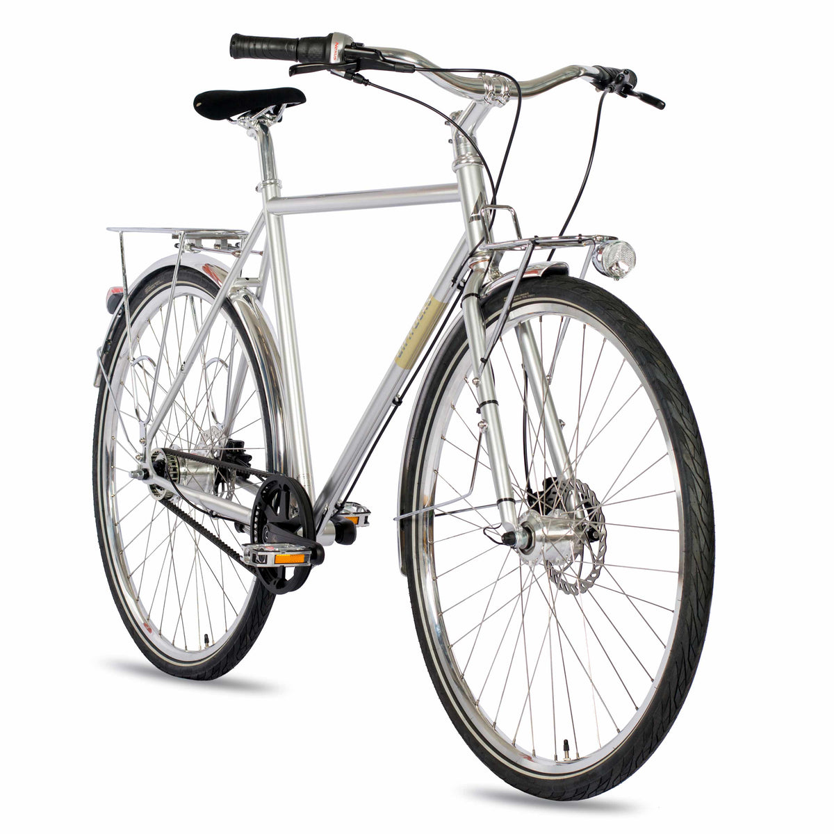 28" Bicicleta urbana hombre CITY STREET CrMo 7 x velocidades GATES CARBON DRIVE BELT Shimano NEXUS