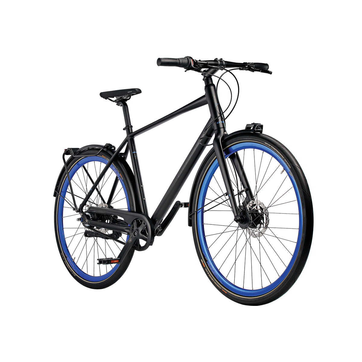 28" Herren Urban Fahrrad Trekking Citybike TRAFFIC GATES CARBON DRIVE BELT 8 x Gang Shimano NEXUS