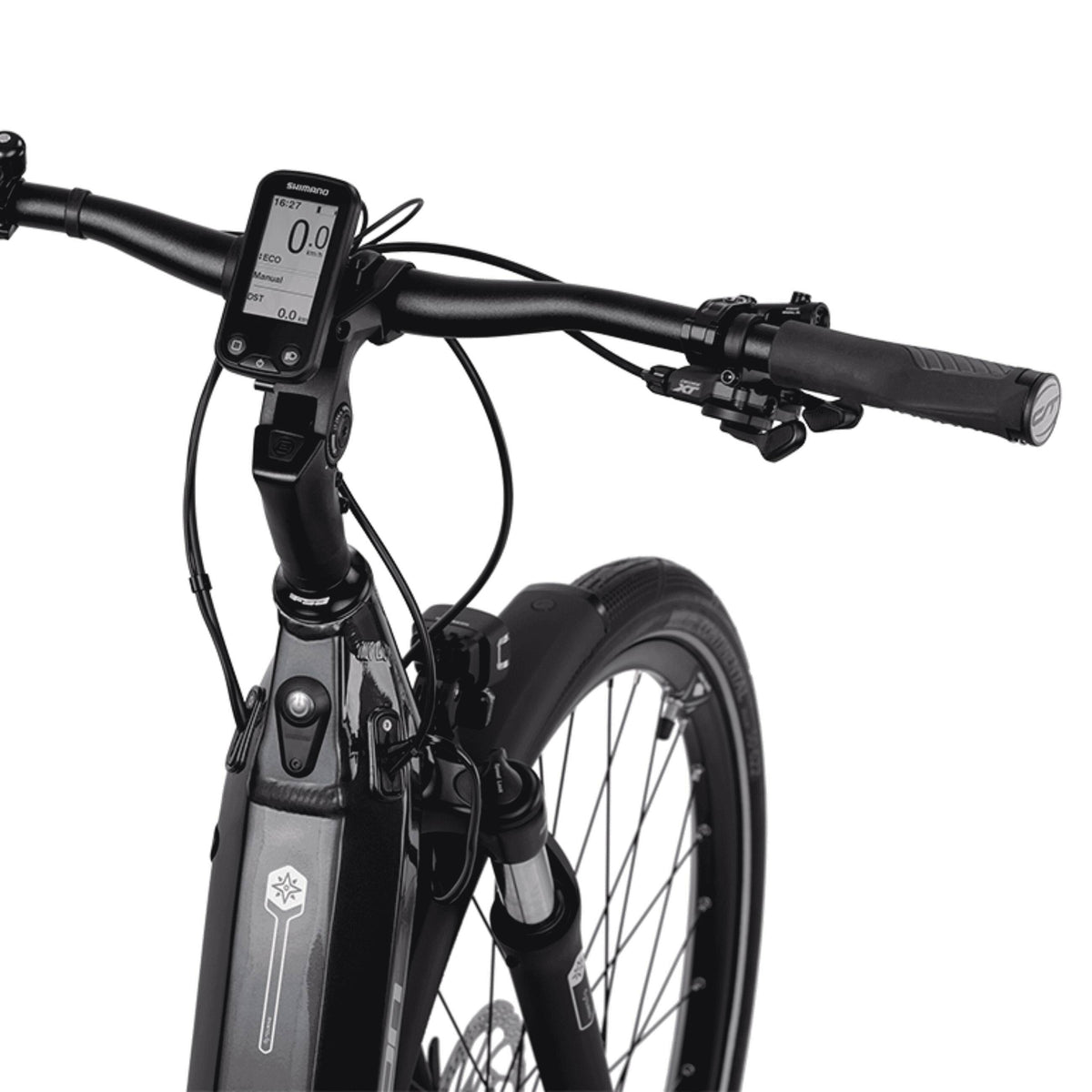 28" FEMMES VÉLO ÉLECTRIQUE TREKKING LS E-TOURING 12.9 CITY BIKE SHIMANO STEPS E7000 504 WH 11 VITESSES SHIMANO XT RD-M8130 SGS