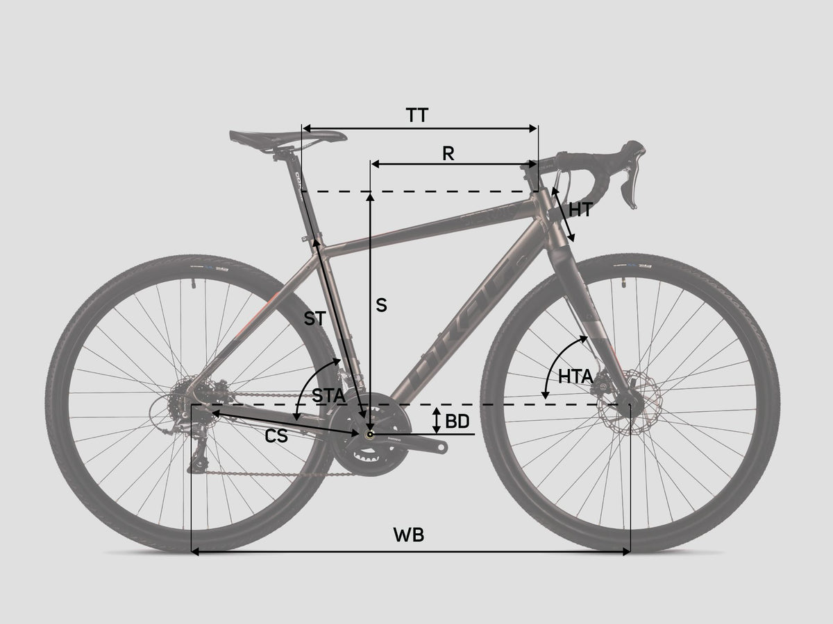 28" Herren Gravel Bike STERRATO 9.0 UD CARBONGABEL 1 x 11 Gang Shimano SHIMANO GRX RX810 1 x 11-fach