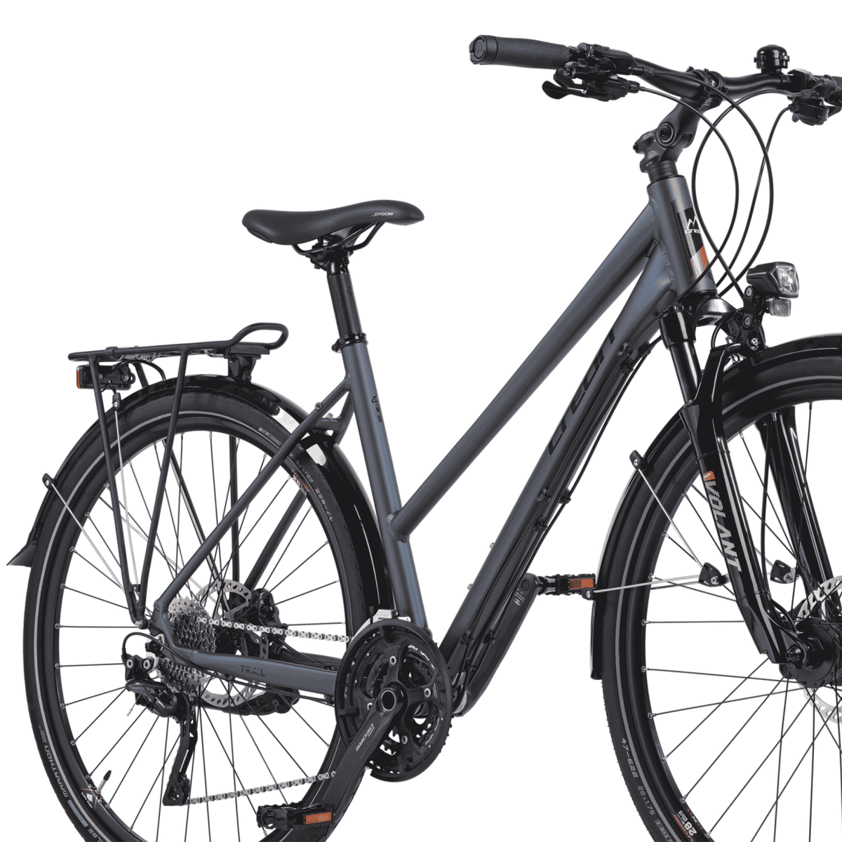28" Damen Trekking Fahrrad TRAIL 6.0 Trekkingrad Shimano 30 x Gang DEORE XT RD-T8000 SGS