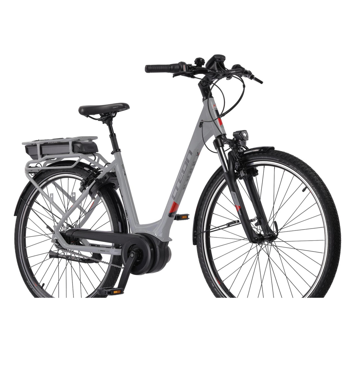 28 Zoll City Fahrrad E-Bike V-Tron CR LS RACK BOSCH ACTIVE LINE Gen3 400 Wh 7 GANG SHIMANO NEXUS