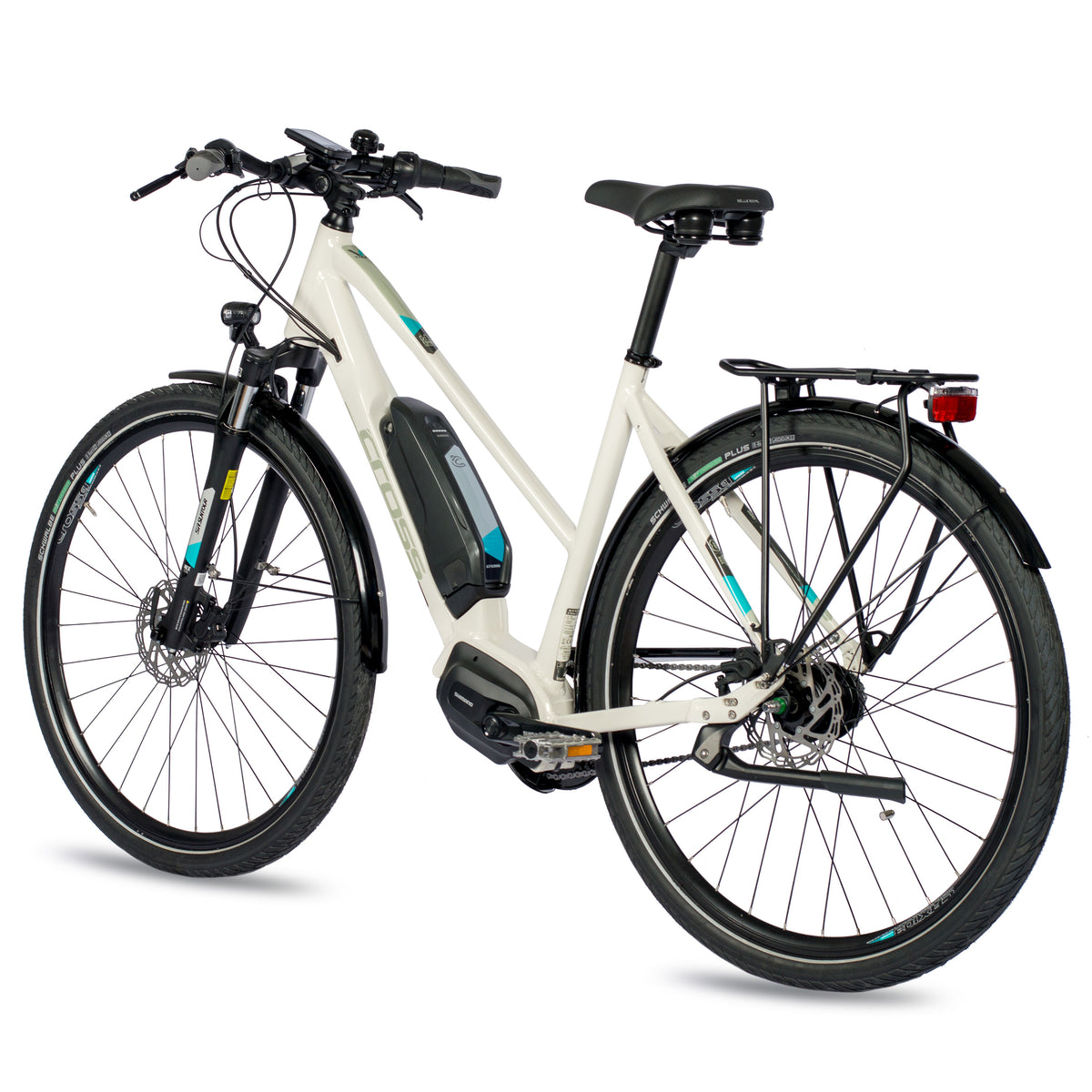 28" E-Bike Damen City Fahrrad V-Tron SHIMANO STEPS E-5000 418Wh 7 x GANG SHIMANO NEXUS