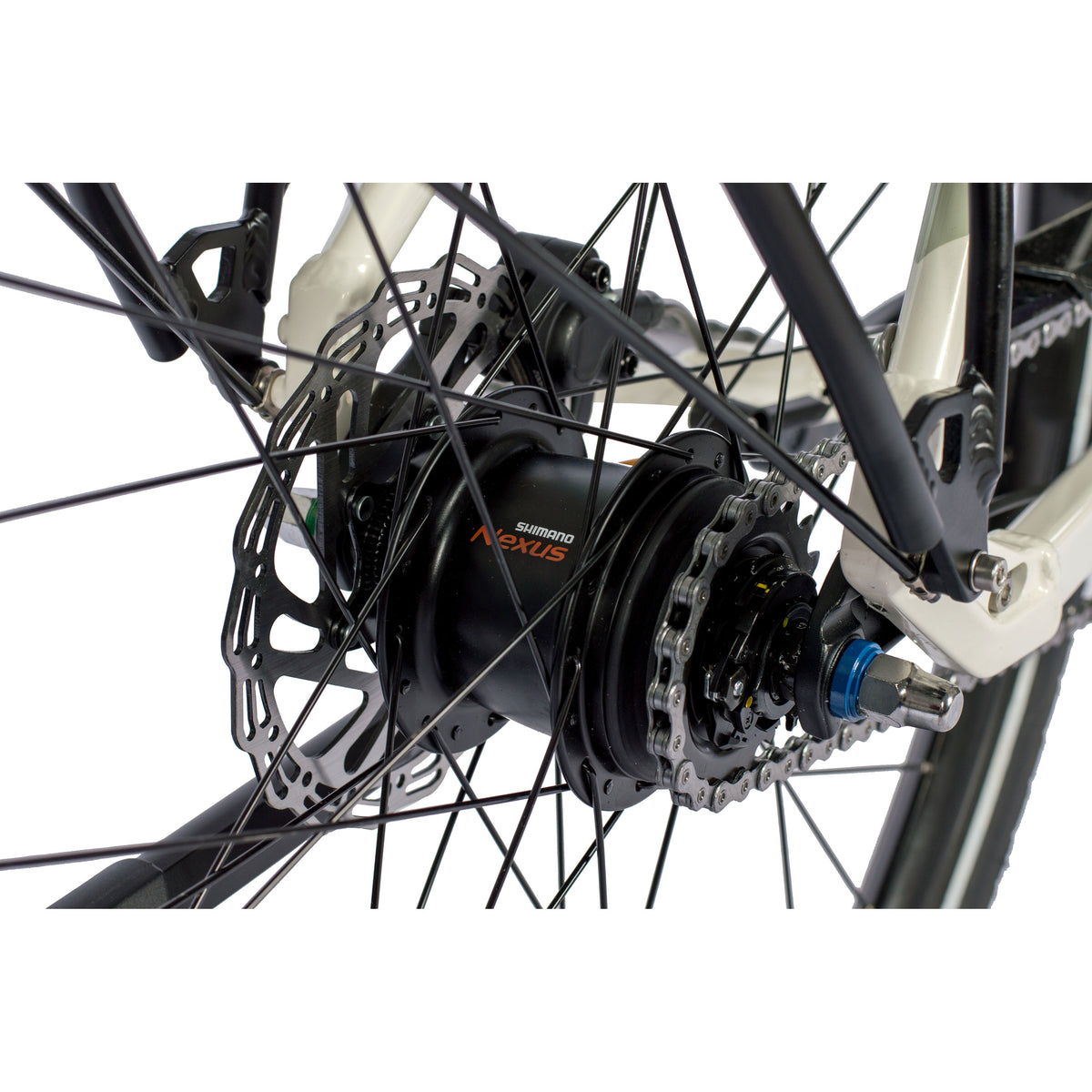 28" E-Bike Damen City Fahrrad V-Tron SHIMANO STEPS E-5000 418Wh 7 x GANG SHIMANO NEXUS