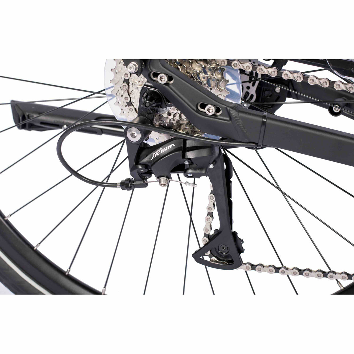 Bicicleta E-Bike de trekking para hombres de 28" V-TRON SHIMANO STEPS E-5000 418 Wh 9 x VELOCIDAD SHIMANO RD-T3000 - B-WARE