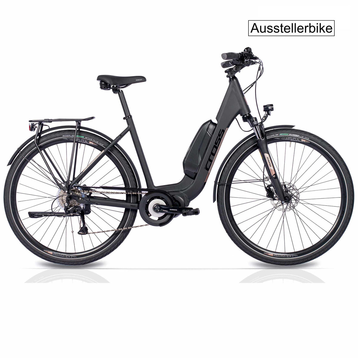 28" Bicicleta eléctrica de trekking LS WAVE V-TRON SHIMANO STEPS E-5000 418 Wh 9 velocidades SHIMANO RD-T3000SGS