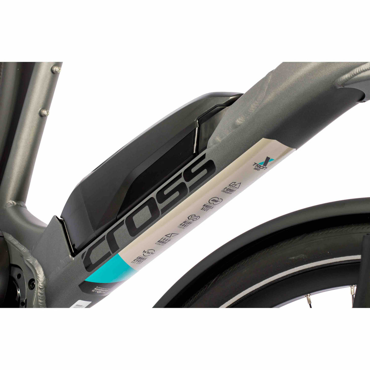 28" BICICLETA ELÉCTRICA DE TREKKING LS WAVE X-TRON SR1 SHIMANO STEPS E-6100 504WH 9 VELOCIDADES SHIMANO ALIVIO