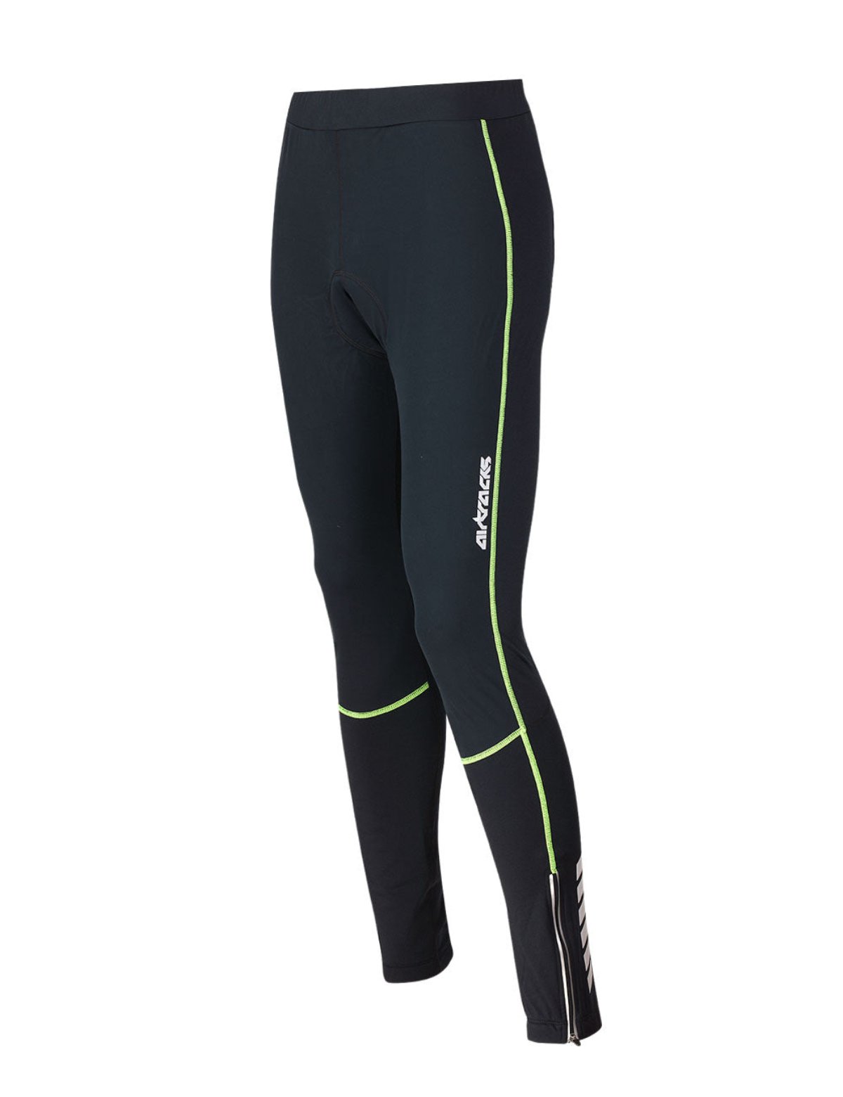 fahrradhose-radhose-lang-thermo-winter-herren-damen-schwarz-neon-windstopper-pro-BN-xs-s-m-l-xl-xxl-front