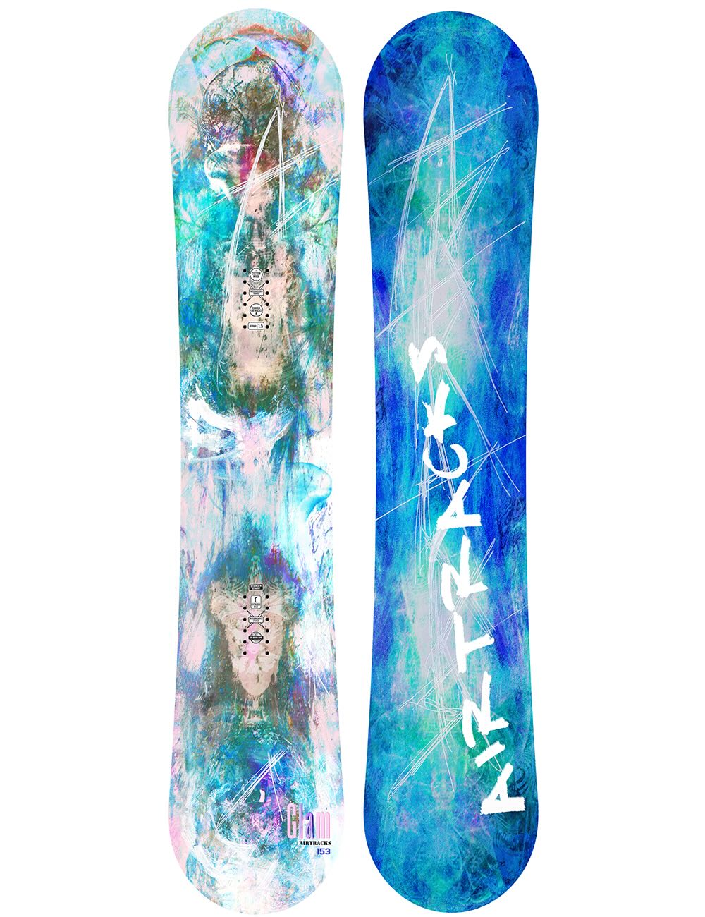 Tabla de snowboard GLAM Zero Rocker Mujer