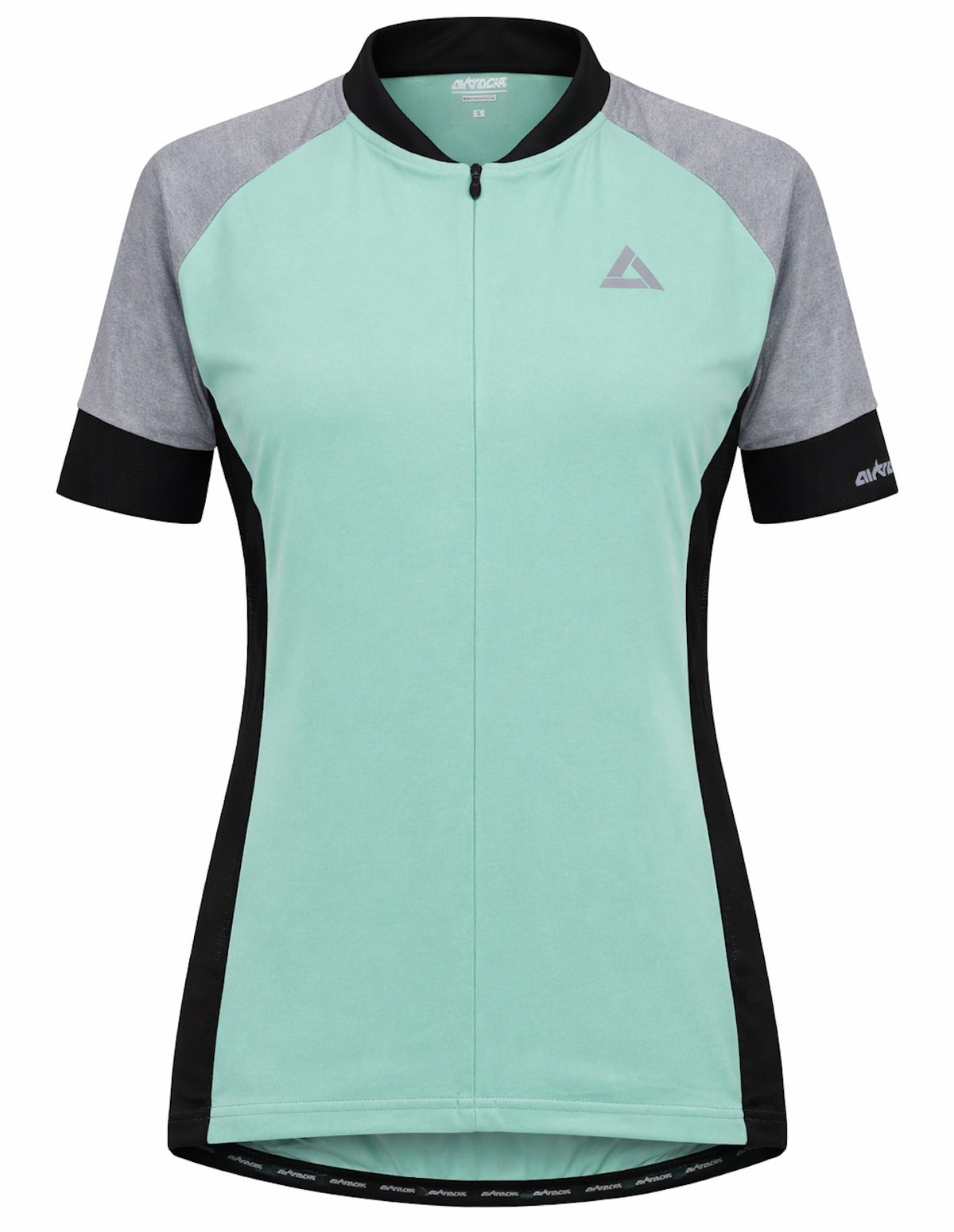 Damen Fahrradtrikot Kurzarm Radtrikot Pro Line Blau