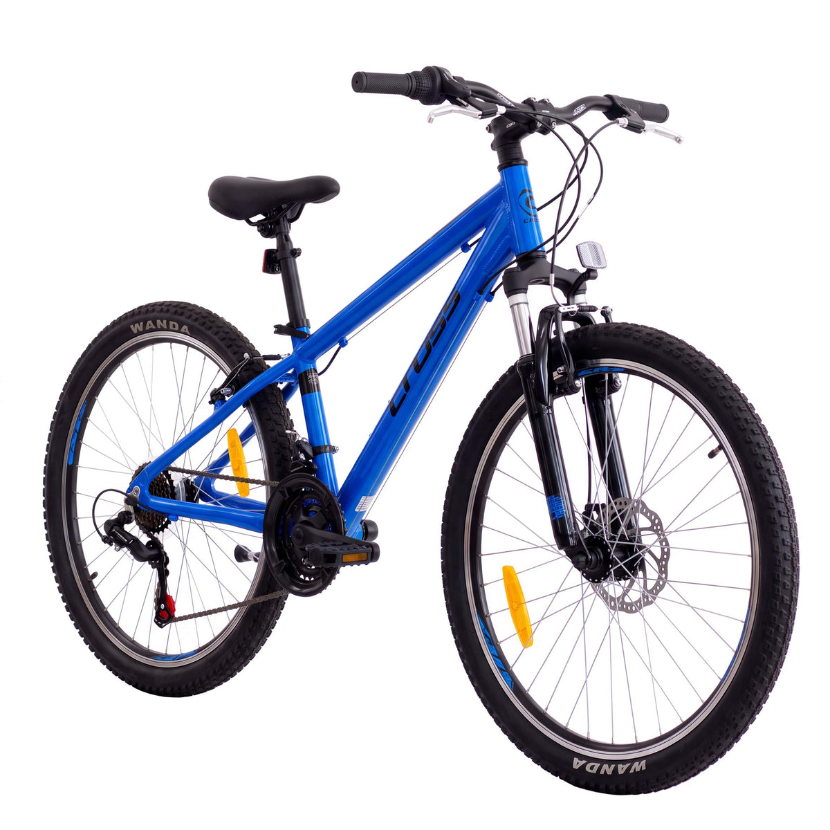 24" MTB Mountainbike Jugend Kinder Alluminium Fahrrad CROSS RIDER 21 x Gang Shimano TZ-500