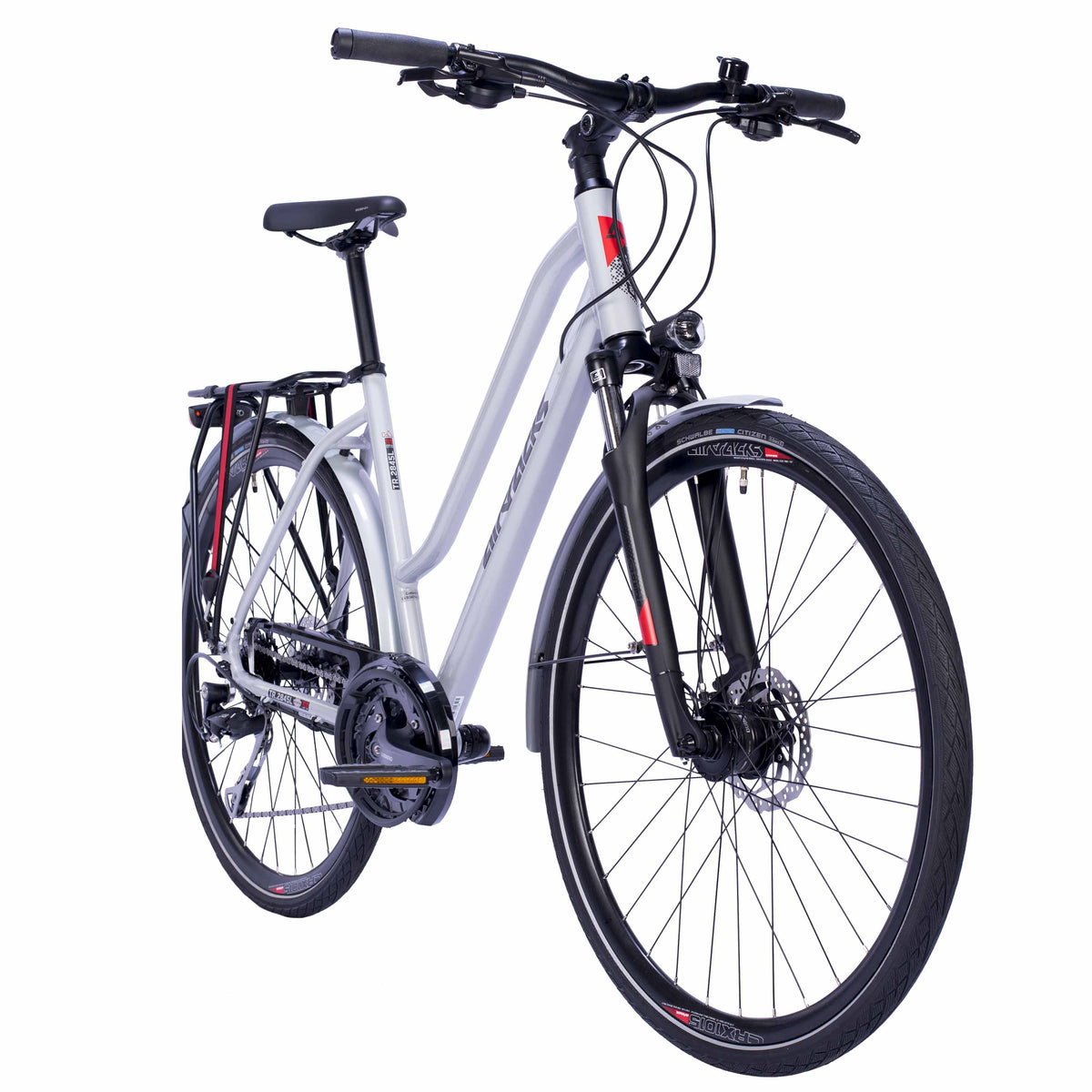 28" Damen Trekking Fahrrad TR.2845L Trekkingrad Shimano 27 Gang Alivio RD-M3100-SGS Shadow