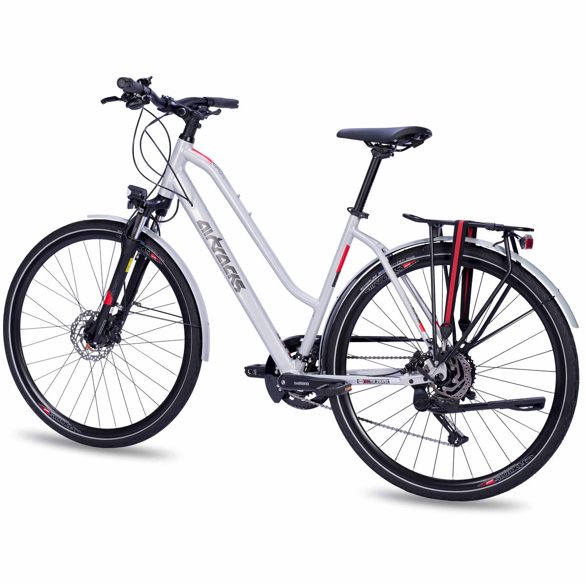28" Damen Trekking Fahrrad TR.2845L Trekkingrad Shimano 27 Gang Alivio RD-M3100-SGS Shadow