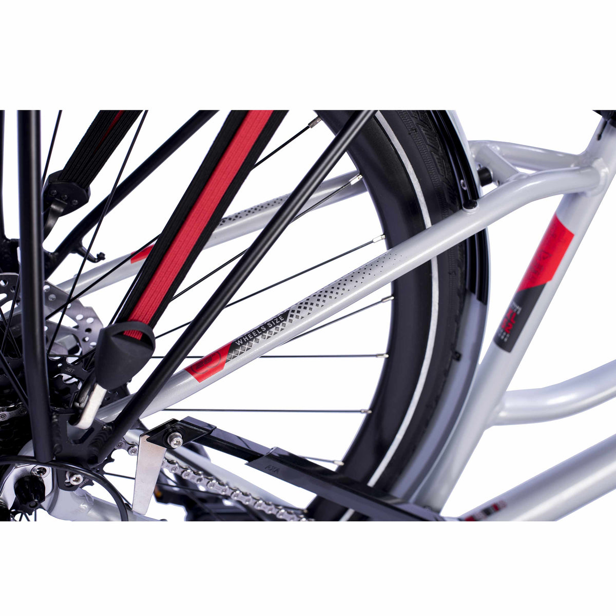 28" Damen Trekking Fahrrad TR.2845L Trekkingrad 2 x 9 GANG SHIMANO CUES RD-U3020-9 SHADOW