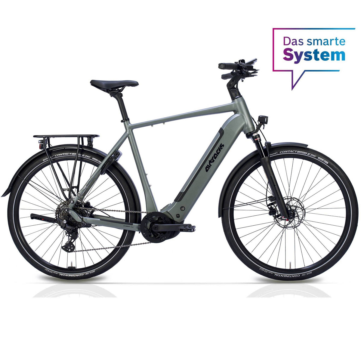 28" Herren E-Bike Trekking Fahrrad TERRA TR2 BOSCH Performance Line PX (Smart) POWERTUBE 600Wh 10 Gang  SHIMANO DEORE RD-M5130