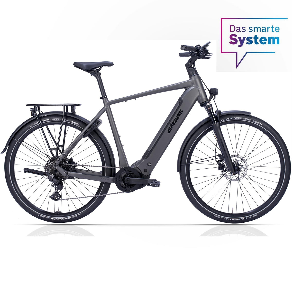 28" Herren E-Bike Trekking Fahrrad TERRA TR2 BOSCH Performance Line PX (Smart) POWERTUBE 600Wh 10 Gang SHIMANO DEORE RD-M5130