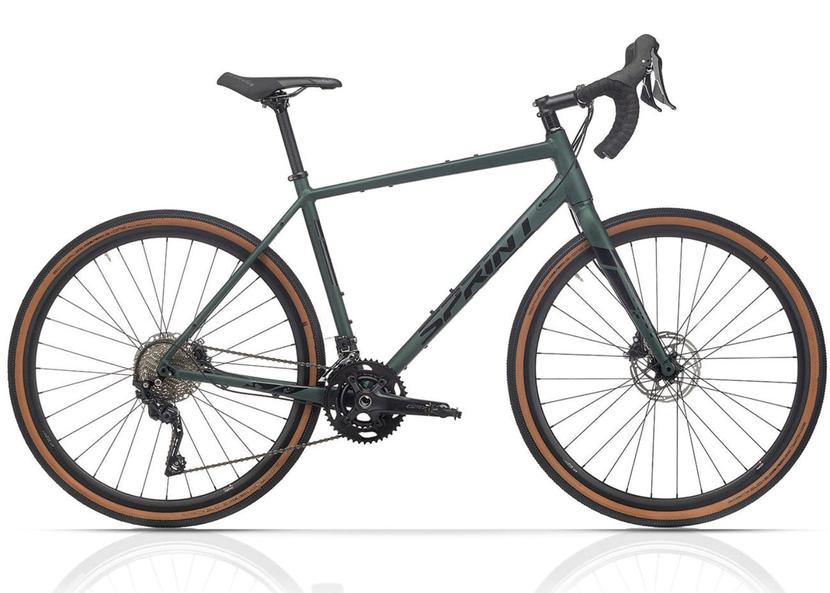 28" Herren Gravel Bike WHISPER ELITE HD Fahrrad 2 x 10 Gang Shimano SHIMANO GRX-400