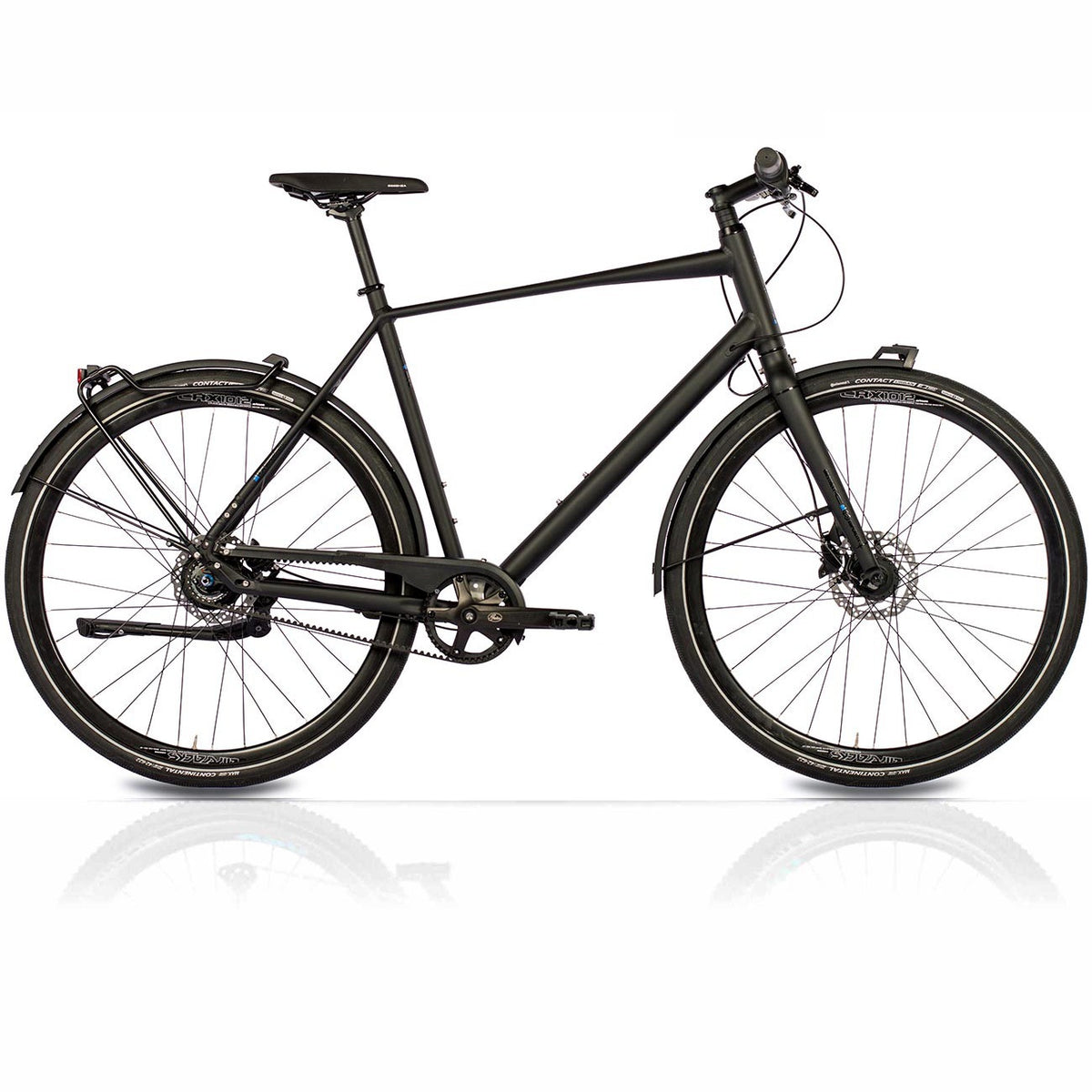 28" Herren Urban Bike UR.2880 Trekking Fahrrad Citybike GATES BELT CARBON DRIVE 8 x Gang Shimano NEXUS