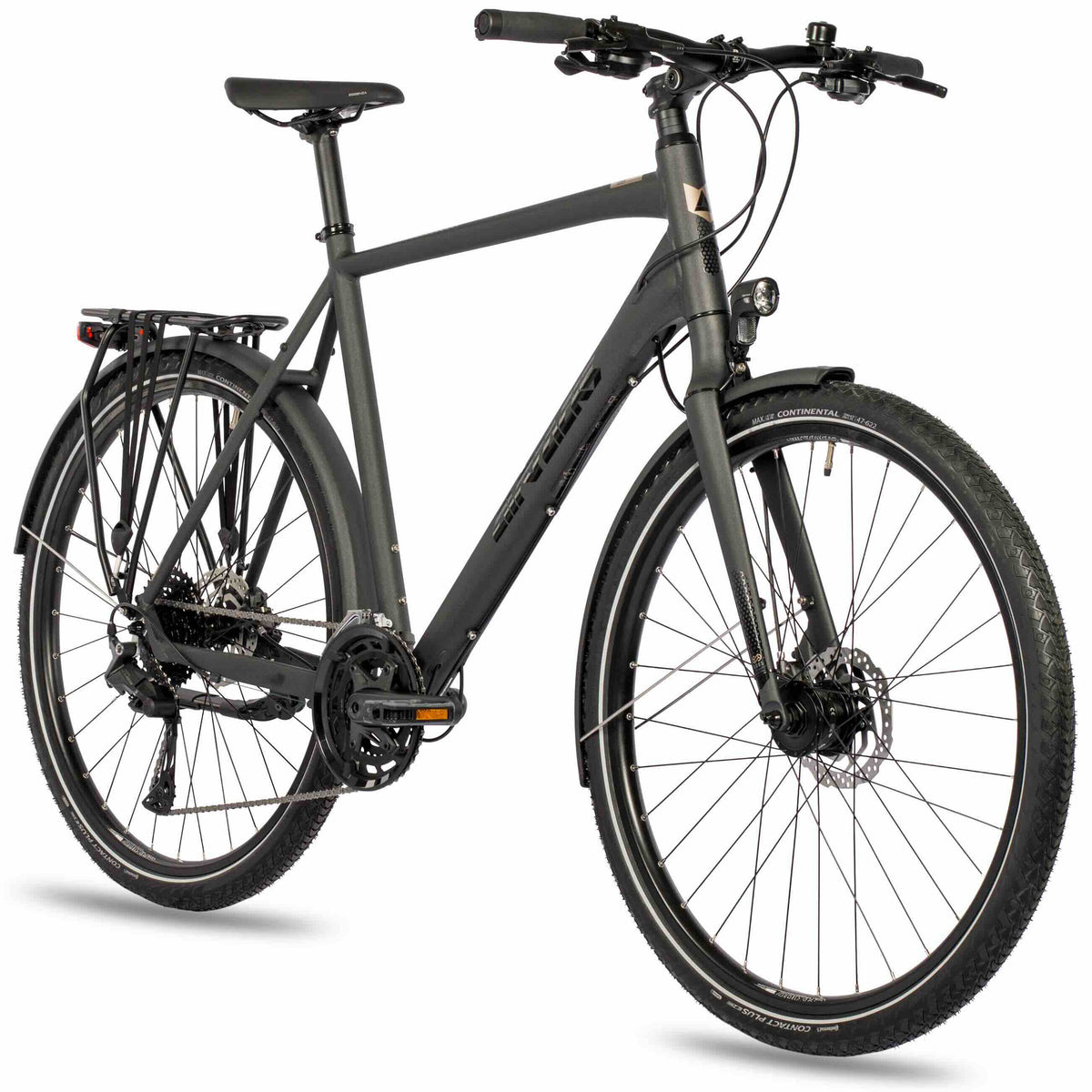 28" Herren XXL Trekking Fahrrad TR.2880-C Trekkingrad  2 x 10 Gang SHIMANO CUES RD-U6020-10 SHADOW