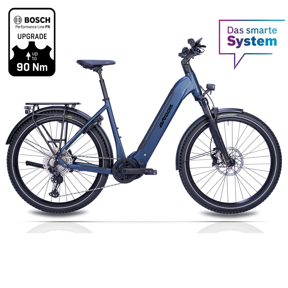 27,5" Damen E-Bike SUV Trekking LS TERRA CX1 BOSCH PERFORMANCE LINE PX (Smart) POWERTUBE 800Wh 12 GANG SHIMANO XT RD-M8100