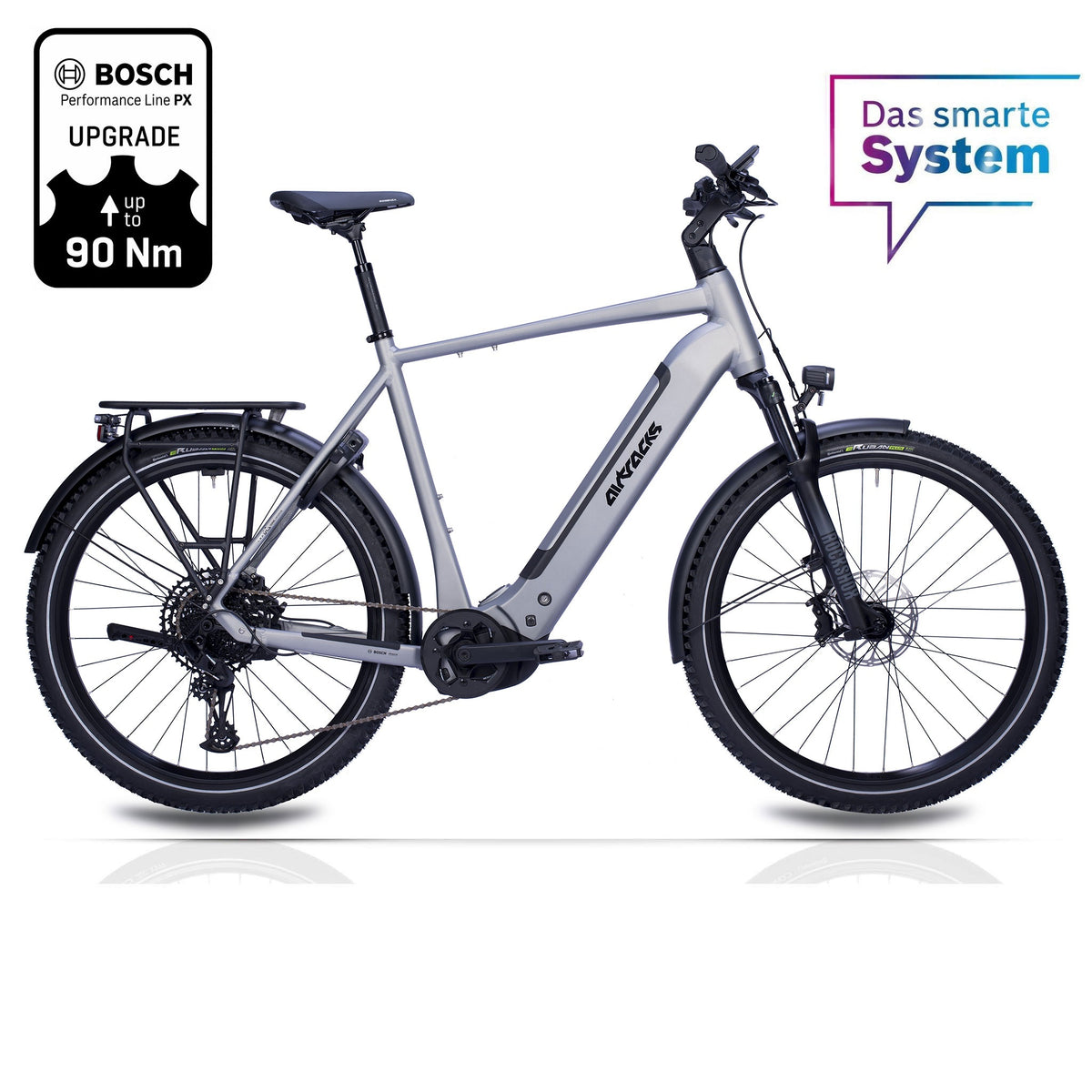 27,5" Herren E-Bike SUV Trekking TERRA CX2 BOSCH PERFORMANCE LINE PX (Smart) POWERTUBE 600Wh 12 GANG SRAM SX EAGLE