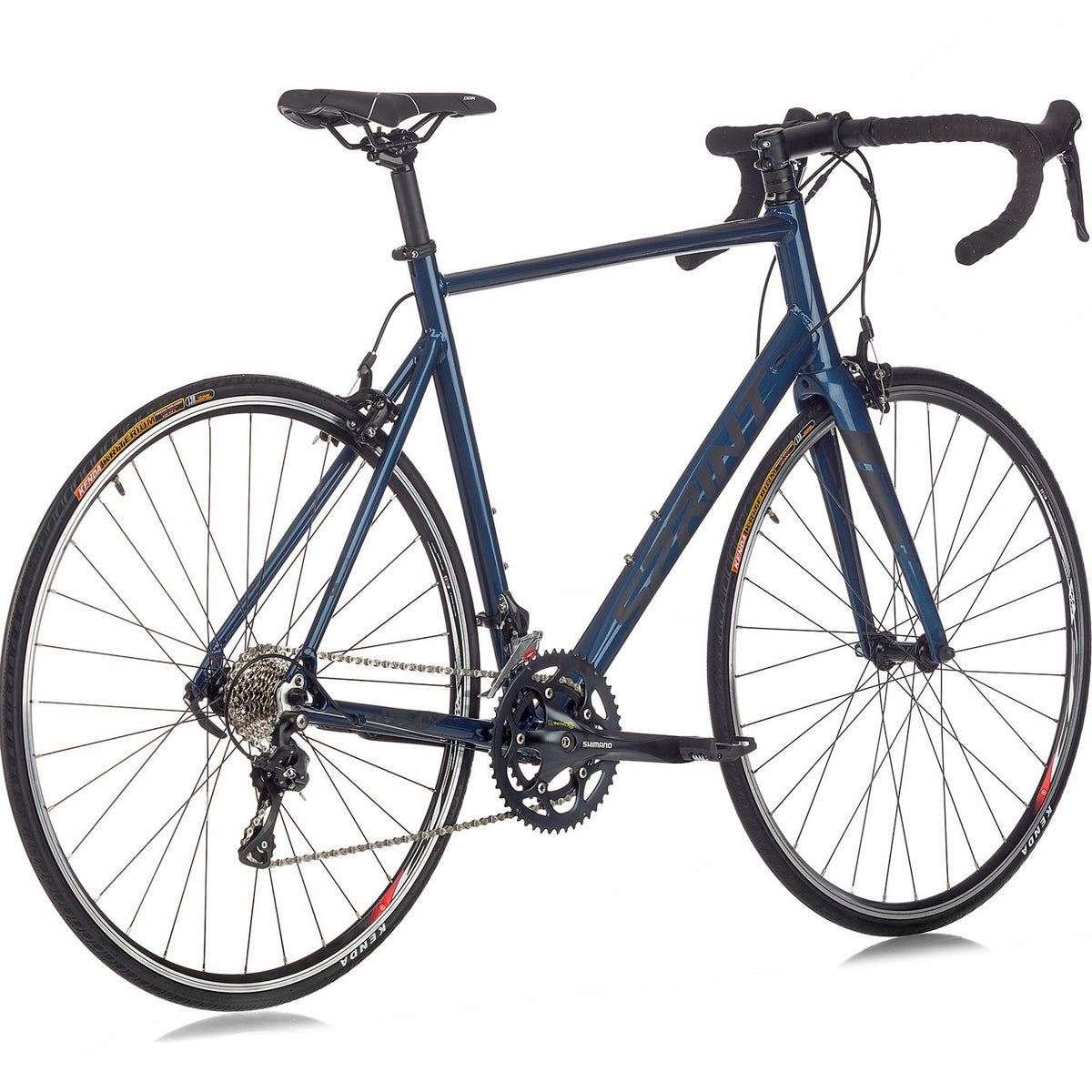 28" Herren Rennrad SPRINT MONZA ELITE Fahrrad CARBON GABEL 2 x 9 Gang SHIMANO SORA RD-R3000 Blue / Black