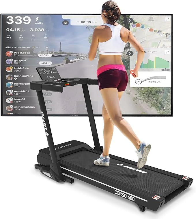 Lotto Corso 400 Trepisissione pieghevole elettricamente fino a 120 kg Bluetooth 1-16 km/h
