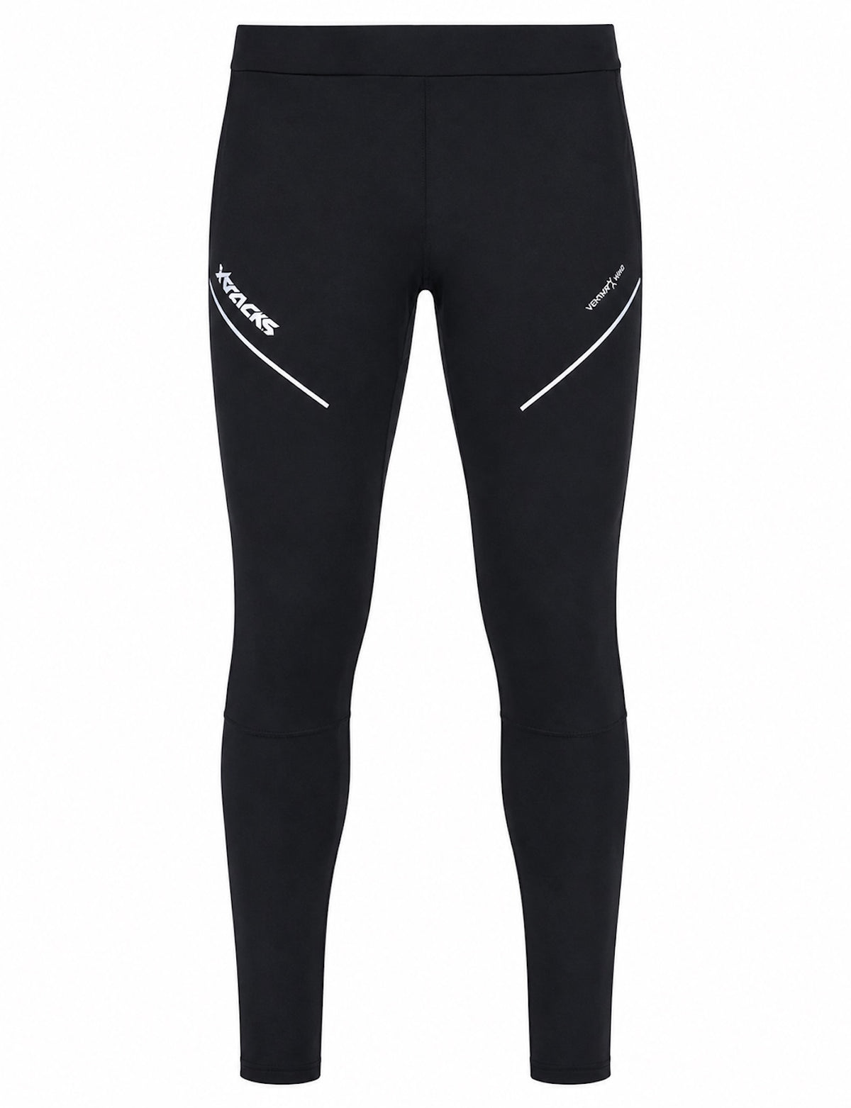 Herren Thermo Winter Laufhose Lang Pro Line Schwarz