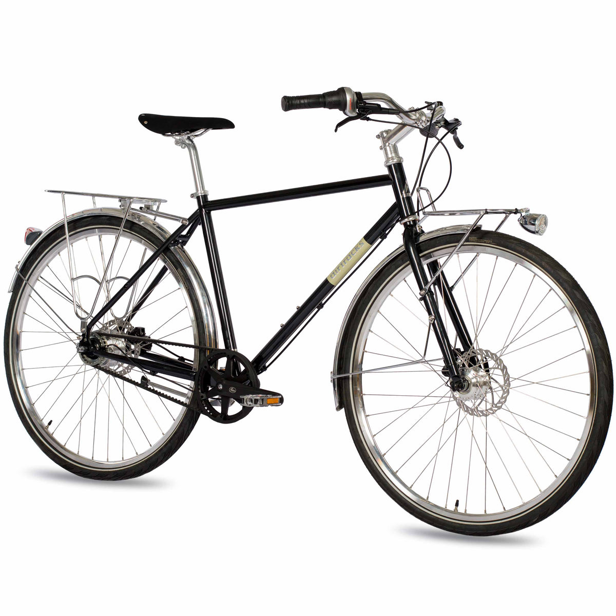 28" Bicicleta urbana para hombre CITY STREET CrMo 7 x velocidades GATES CARBON DRIVE BELT Shimano NEXUS