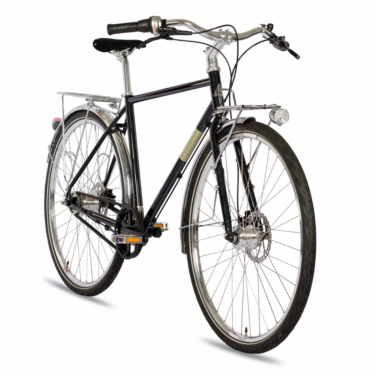 28" Vélo rbain homme CITY STREET CrMo  7 x vitesses GATES CARBON DRIVE BELT Shimano NEXUS