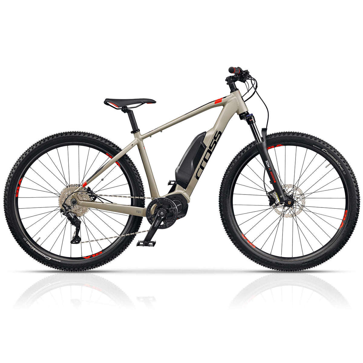 29" Bicicleta eléctrica de montaña QUANTUM STEPS E7000 504Wh 10 x VELOCIDADES SHIMANO DEORE RD-M5120 SGS