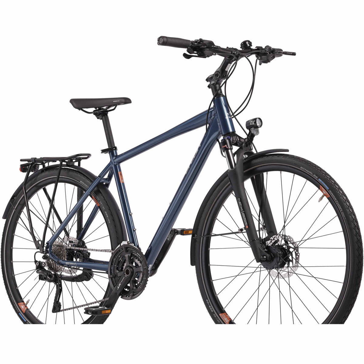 28" Herren Trekking Fahrrad QUEST DB GENT Trekkingrad Shimano 30 x Gang DEORE XT RD-T8000 SGS