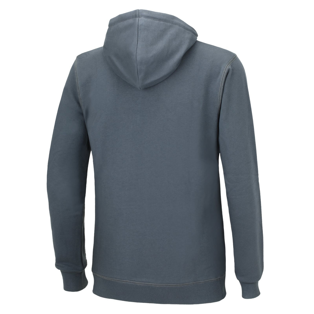Sweatshirt Crew Team mit Kapuze und Zip Dunkelgrau