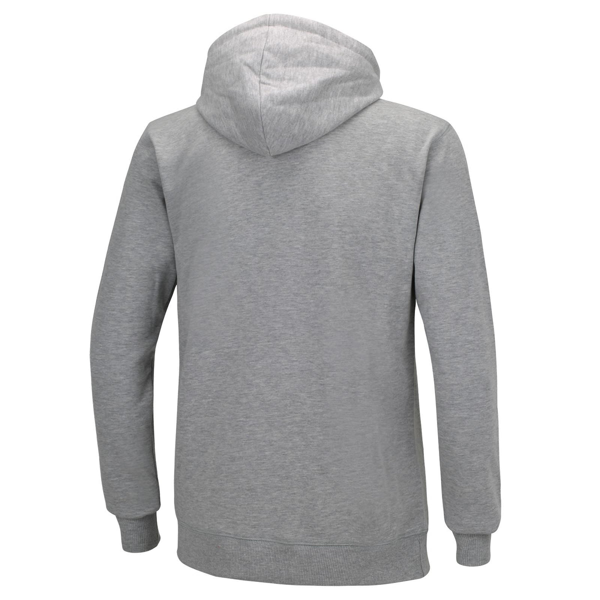 Sweatshirt Crew Team mit Kapuze und Zip Grau