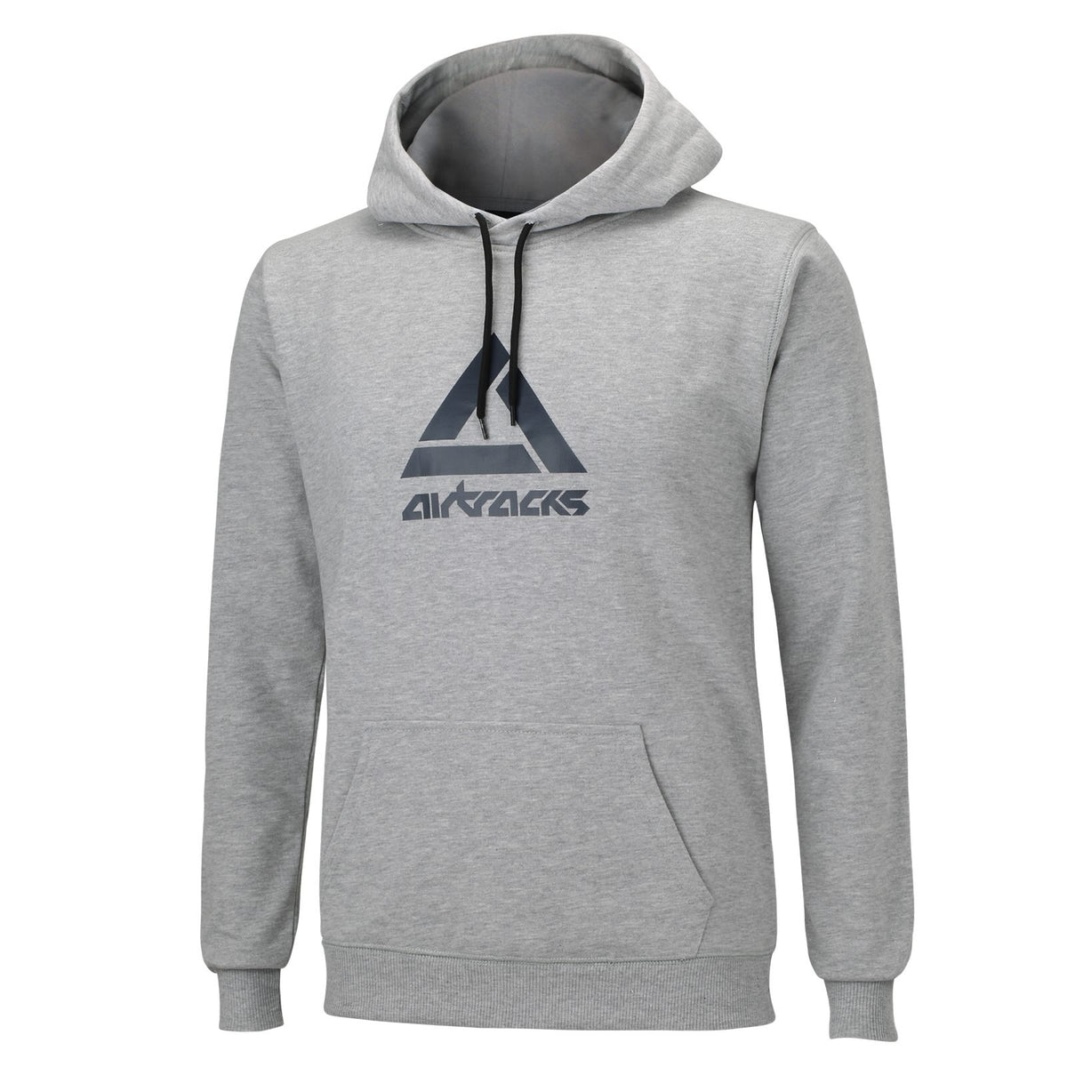 Sweatshirt Crew Team mit Kapuze Grau