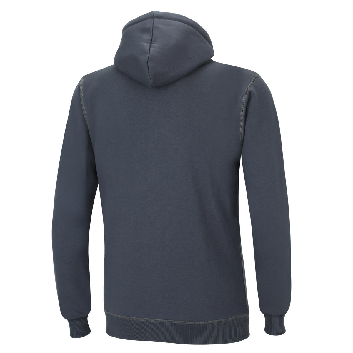 Winter Sweatshirt Crew Team Pro mit Kapuze und Full Zip Dunkelgrau