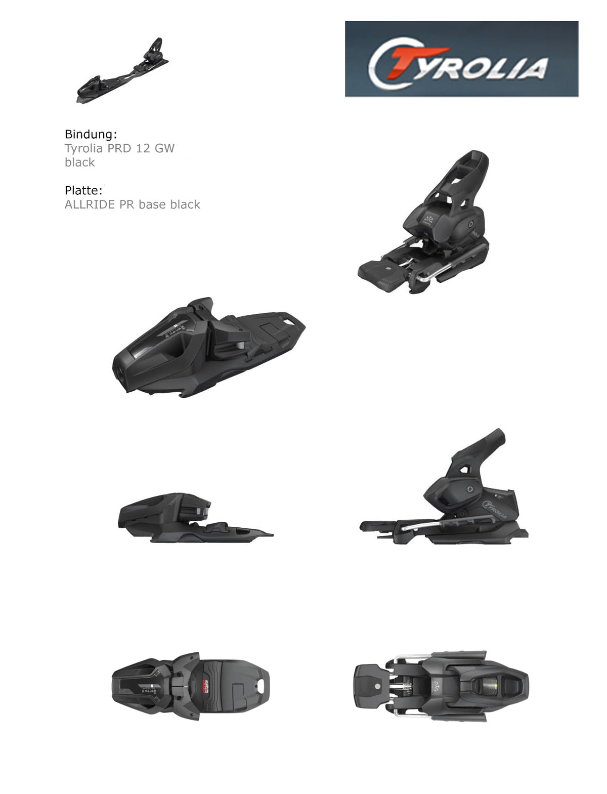 Alpin Ski Master Pro RS GS Race Carver Riesenslalom + Ski Bindung Tyrolia PRW 12 GW + Ski Tasche
