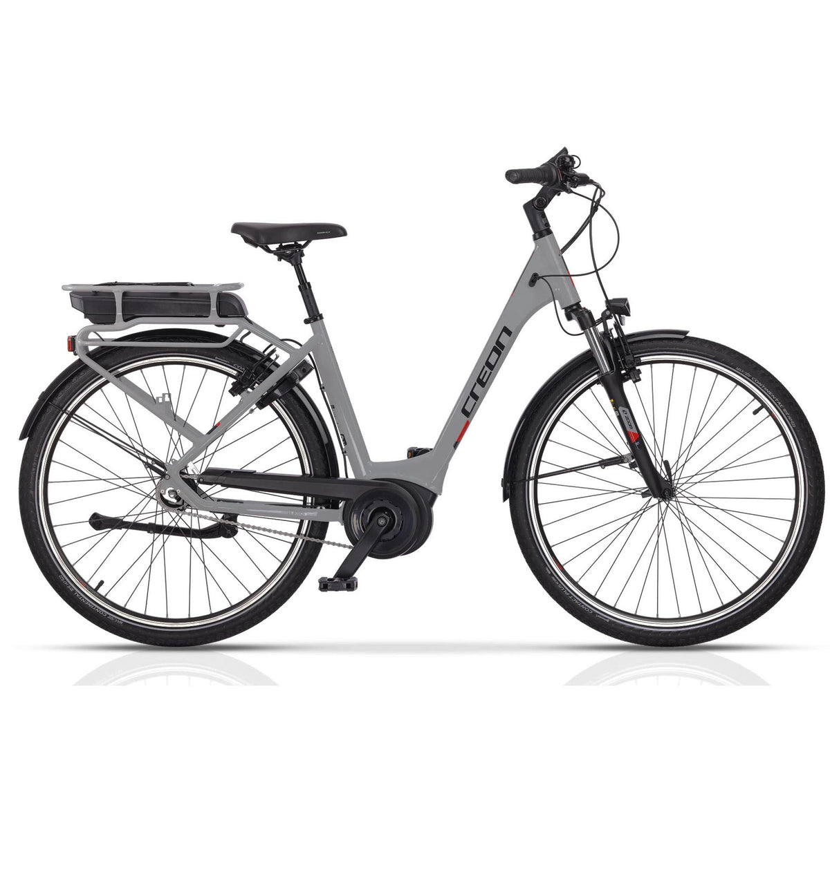 28 Zoll City Fahrrad E-Bike V-Tron CR LS RACK BOSCH ACTIVE LINE Gen3 400 Wh 7 GANG SHIMANO NEXUS