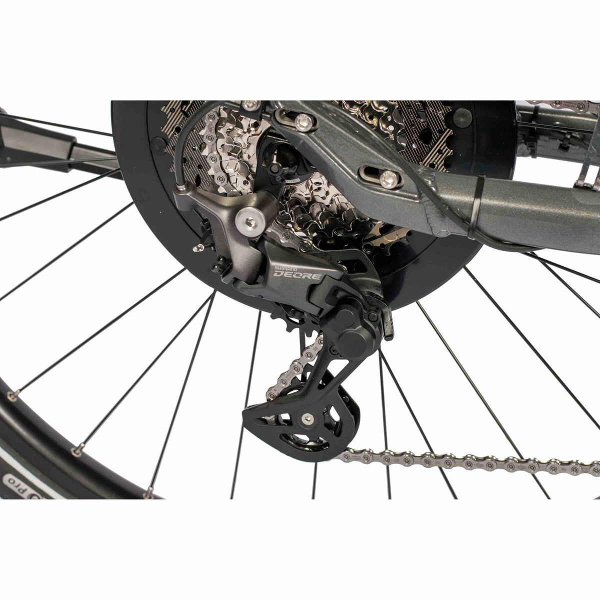 28"  Bicicletta da trekking elettrica LS WAVE V-Tron BOSCH ACTIVE PLUS LINE 500Wh 10s SHIMANO DEORE