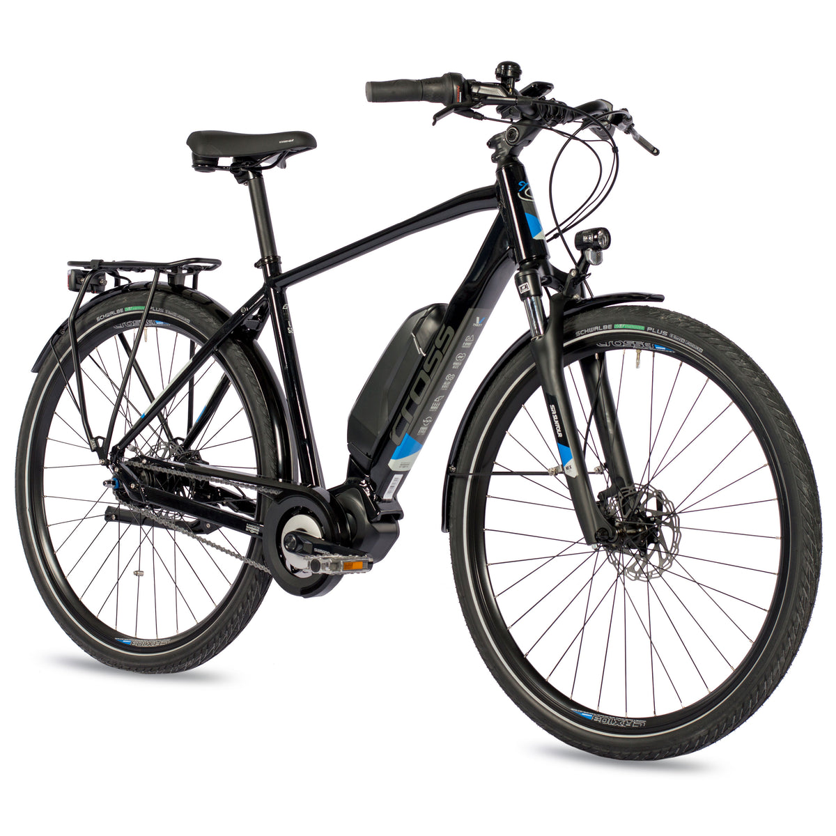 28" E-Bike Herren City Fahrrad V-Tron SHIMANO STEPS E-5000 418Wh 7 x GANG SHIMANO NEXUS