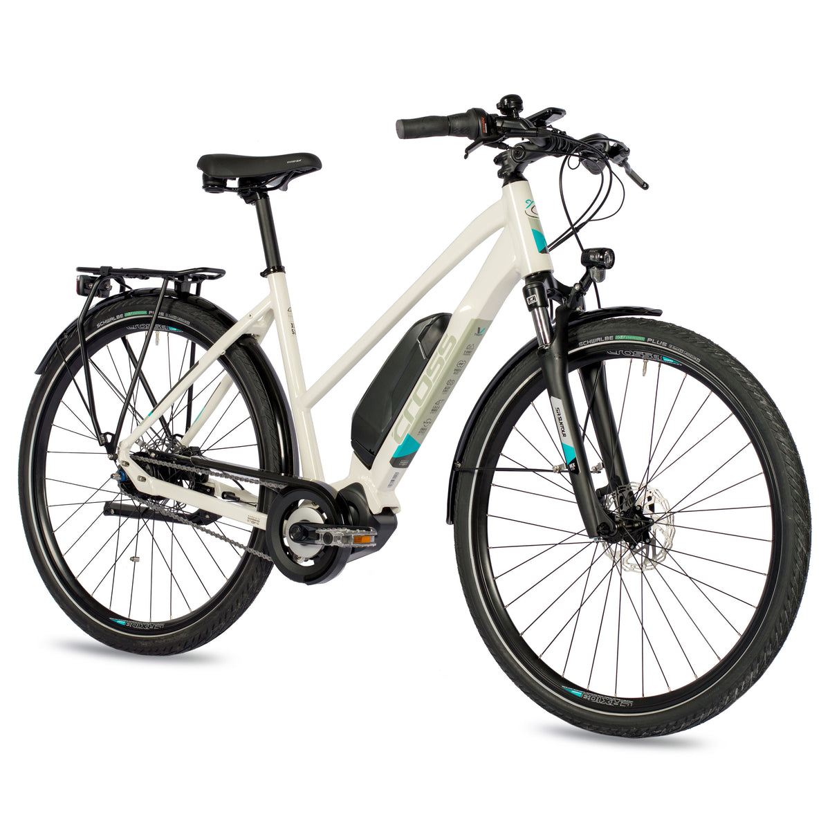 28" E-Bike Damen City Fahrrad V-Tron SHIMANO STEPS E-5000 418Wh 7 x GANG SHIMANO NEXUS