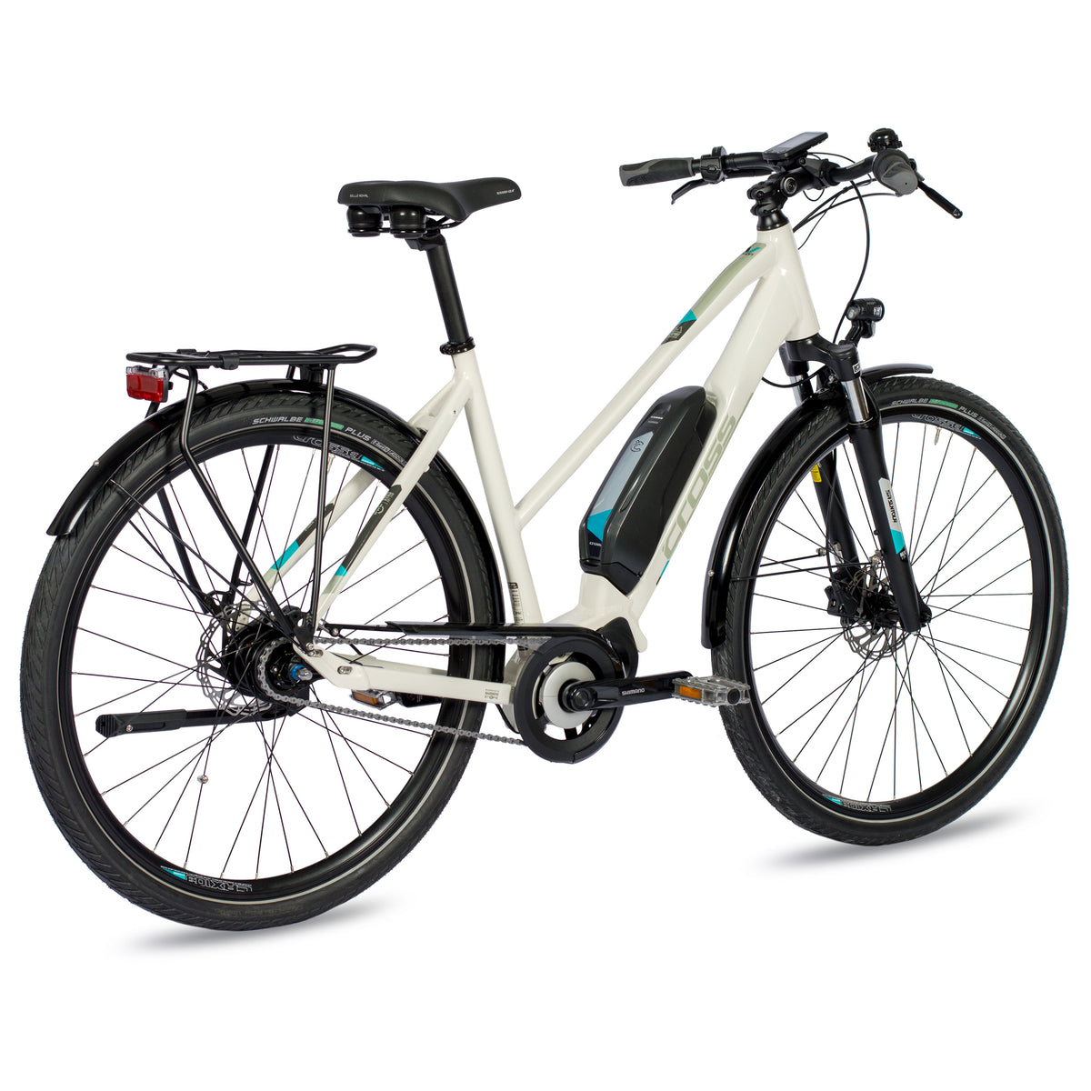 28" E-Bike Damen City Fahrrad V-Tron SHIMANO STEPS E-5000 418Wh 7 x GANG SHIMANO NEXUS