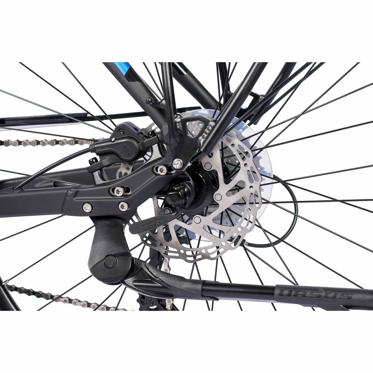 Bicicleta E-Bike de trekking para hombres de 28" V-TRON SHIMANO STEPS E-5000 418 Wh 9 x VELOCIDAD SHIMANO RD-T3000 - B-WARE